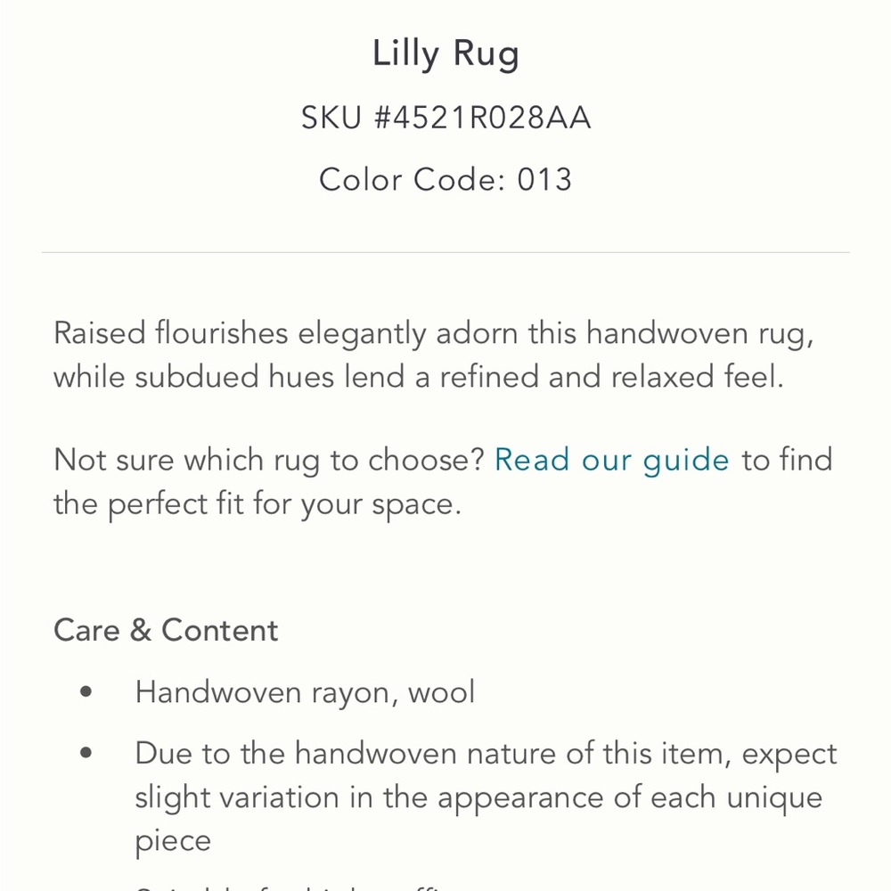 Special PRICING🔥The Lilly Rug - Picture 5 of 10